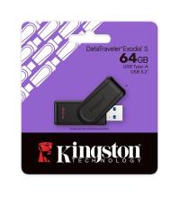 KINGSTON 64GB USB3.2 DTXS/64GB Exodia S +BLACK BELLEK